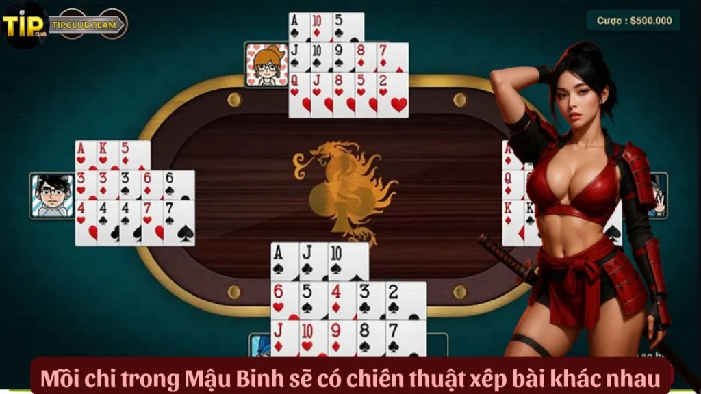 Cách Xếp Bài Mậu Binh Chuẩn – Bí Kíp Thắng 85% Ván Chơi 3 Mỗi chi trong Mậu Binh sẽ có chiến thuật xếp bài khác nhau