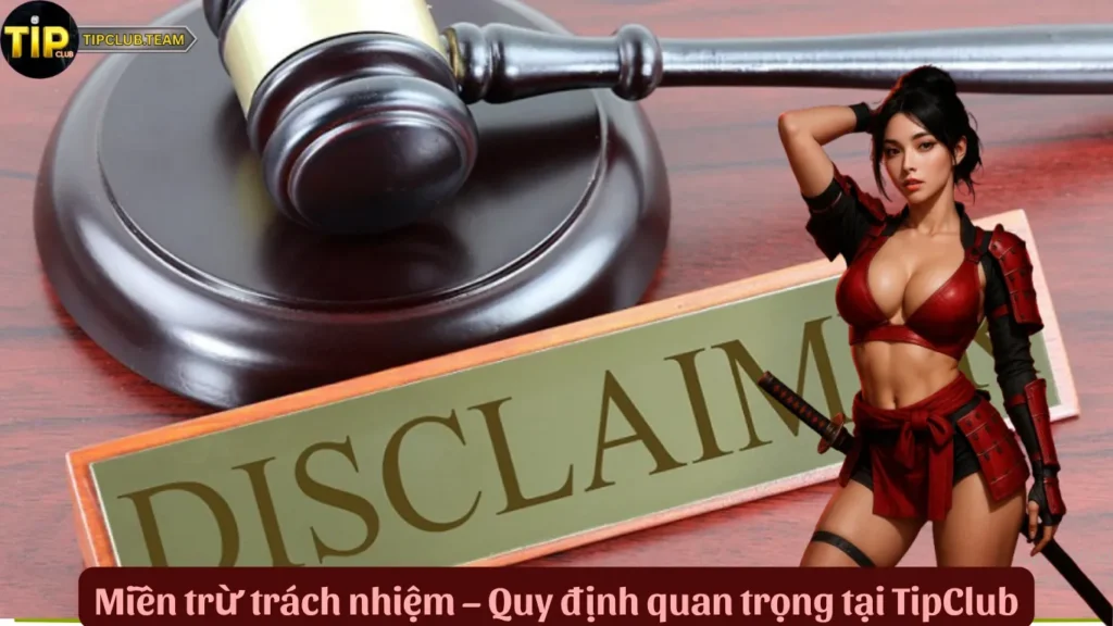 Miễn Trừ Trách Nhiệm TipClub – Minh Bạch, Cam Kết Chính Thống 1 Miễn trừ trách nhiệm – Quy định quan trọng tại TipClub
