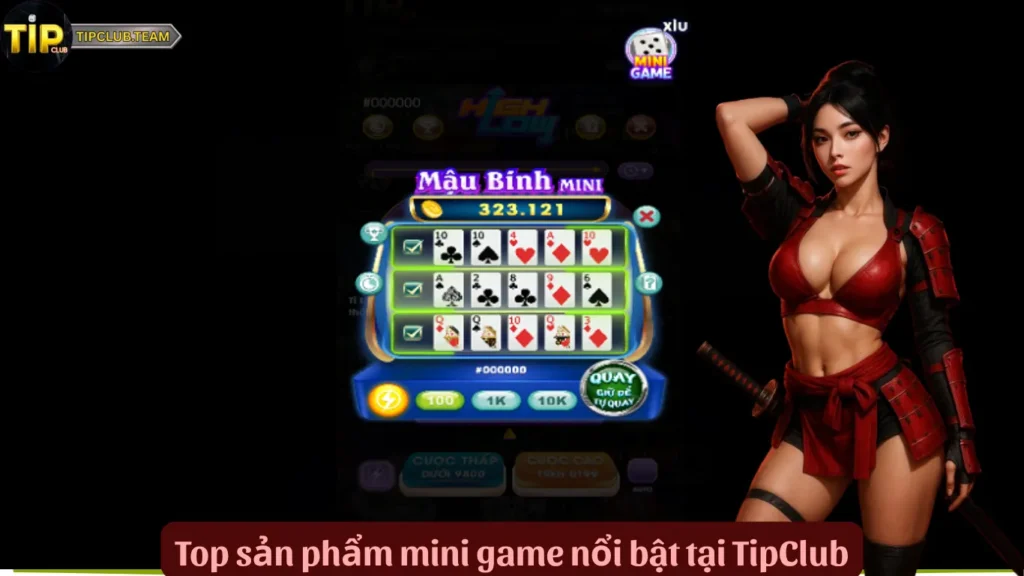 Mini Game TipClub | Kho Giải Trí Nhanh – Thắng Lớn Tức Thì! 3 Top sản phẩm mini game nổi bật tại TipClub
